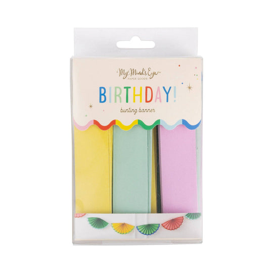 HBD1103 - Bunting Banner