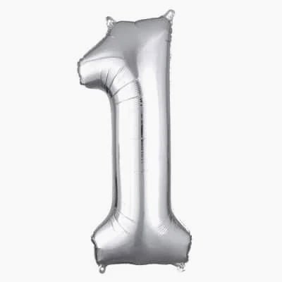 Number Balloon with HELIUM