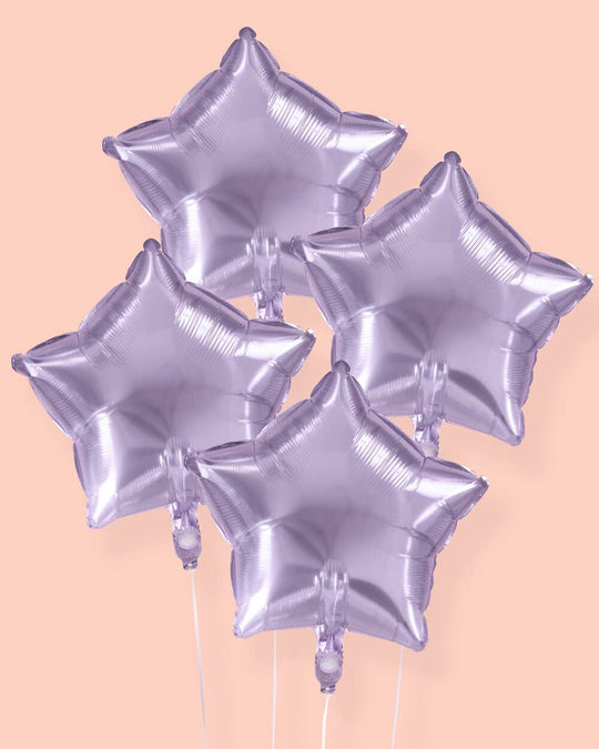 Star Foil Balloons, Birthday Party Decor, Shower Supplies