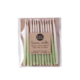 Knot & Bow Beeswax Birthday Candles