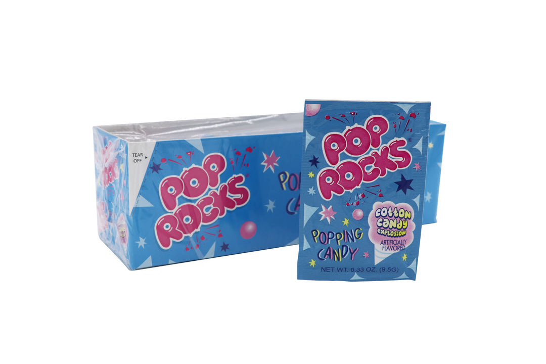 Pop Rocks, Cotton Candy, 0.33oz, 24Ct Case